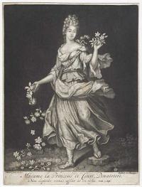 [Anne Marie Martinozzi, Princess of Conti] Madame la Pricesse de Cont&yuml;, Douairiere.
