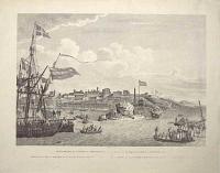 Pe&ntilde;a Botada del Puerto de Tarragona al mar en presencia de sus Majestades Cat&oacute;licas &agrave; 12 de Noviembre 1802...