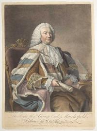 The Right Hon.ble George Earl of Macclesfield, President of the Royal Society.