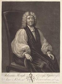 Johannes Hough Episcopus Vigorniensis Anno Aetatis 91:mo Consecrationis 51:mo.
