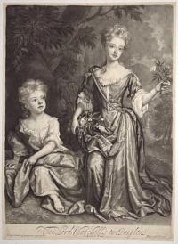 The Lord Churchill's two Daughters.