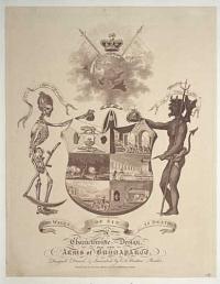 The Wages of Sin is Death. A Characteristic Design for the Arms of Buonaparte.
