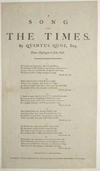 A Song for the Times.