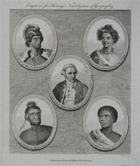 [Five oval portraits from Cook's Voyages].