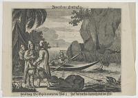 [Inhabitants of Hudson's Bay with their manner of killing Wild Fowl.]