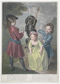 [The children of Frederick, Prince of Wales.] Just Emblem of the genuine British Fire!