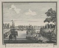 Kuchin een Sineesche Stadt in het lantschap Pekingm aen de rivier Guei, de gemeene vryplaets der vluchtelingen van Sina en Korea.