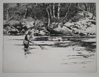 [Trout Fishing  River Garry.]