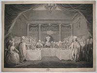 Installation Dinner at the Institution of the Most Illustrious Order of St Patrick in St. Patrick's Hall within the Castle of Dublin, March 17th 1783.