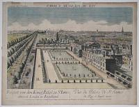 Vue du Palais de St. James.. Prospect von dem K&ouml;nig & Pallast zu St. Jaes ohnweit London in Engelland