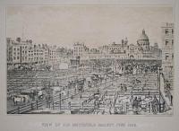 View Of Old Smithfield Market, June 1855.