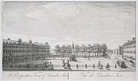 A Perspective View of Lincoln's Inn. V&uuml;e de Lincolns Inn.