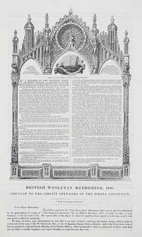 British Wesleyan Methodism, 1836. Circular to the Circuit Stewards of the Whole Connexion.