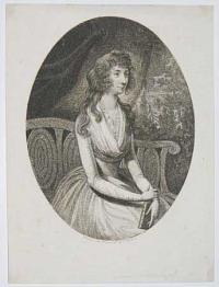 [Portrait of a young woman, possibly Miss McDougal.]