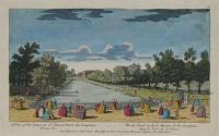 A view of the Canal in St. James's Park Buckingham House &c.