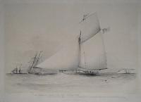 To the Secretary and Members of the Royal Cork Yacht Club, This print of the cutter Yacht Cygnet (W. Smith, Esqre.)