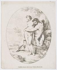 [Male and female classical semi-nudes figures.]