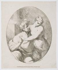 [Male and female classical semi-nudes figures.]