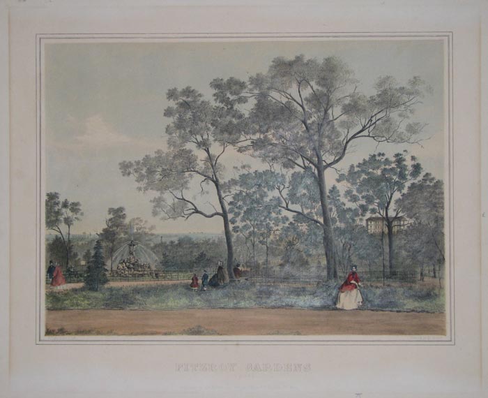Fitzroy Gardens (1863).