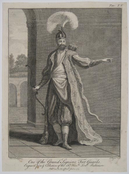 One of the Grand Signior's Foot Guards.