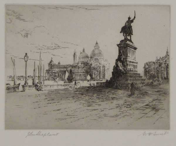 [Statue of Vittorio Emanuele II, Venice.]