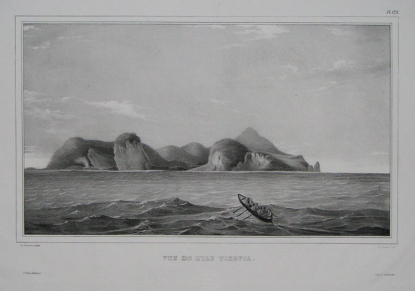 Vue de L'Ile Tikopia.