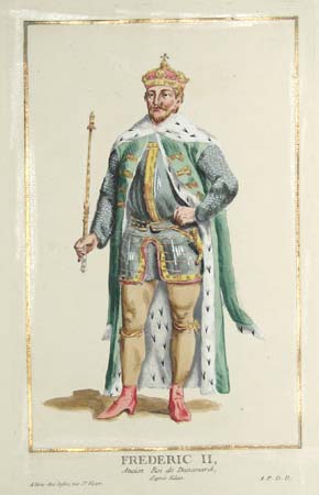 [Denmark] Frederic II, Ancien Roi de Danemarck,