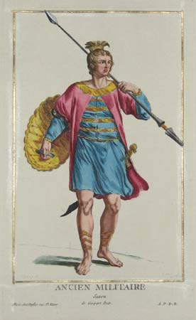 Ancien Militaire Saxon. de Gaspart Ruts.