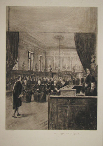 Eton - Upper School_"Speeches."