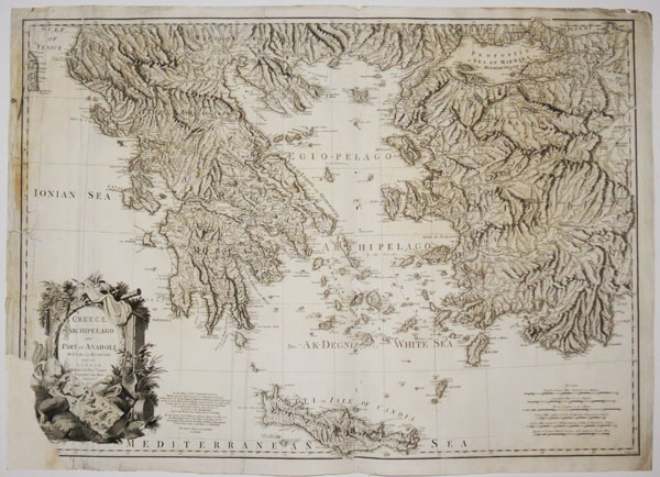 Greece, Archipelago and Part of Anadoli.