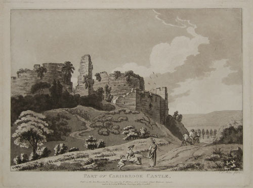 Part of Carisbrook Castle.