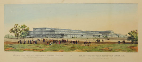 Building for the Great Exhibition in London, 1851.