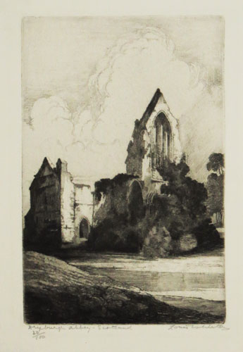 Dryburgh Abbey- Scotland. [in pencil.]