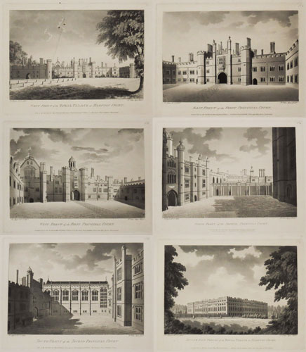 [Six view of Hampton Court.]
