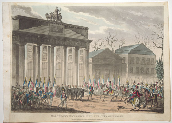 Napoleon's Entrance into the City of Berlin.