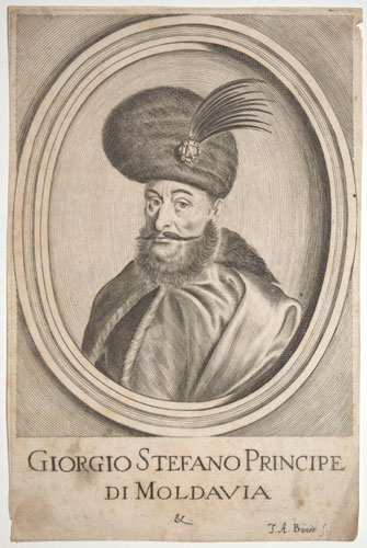 [Michael the Brave, mis-identified as] Giorgio Stefano Principe di  Moldavia.
