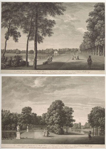 A View of part of the Garden at Hall-Barn near Beckonsfield in Buckinghamshire, a Seat of Edmund Waller Esq.r.