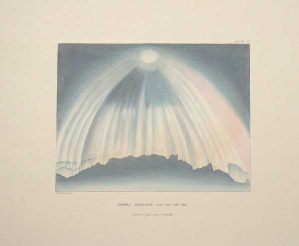 Aurora Borealis, seen Oct.r 24th 1847.