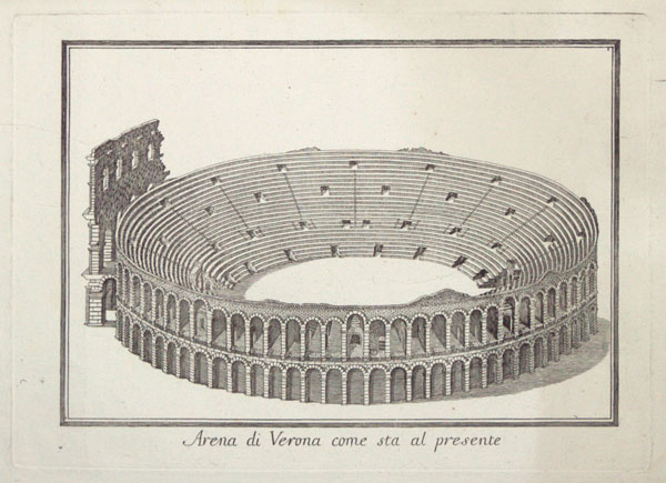 Arena di Verona come sta al presente.