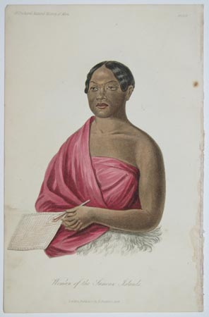Woman of the Samoan Islands.