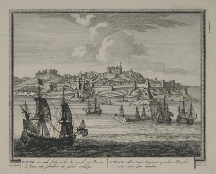 Tanger, een oude stadt in het Koningryk van Eez, aen de straet van Gibraltar...